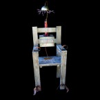 Real Tesla Coil Electric Chair